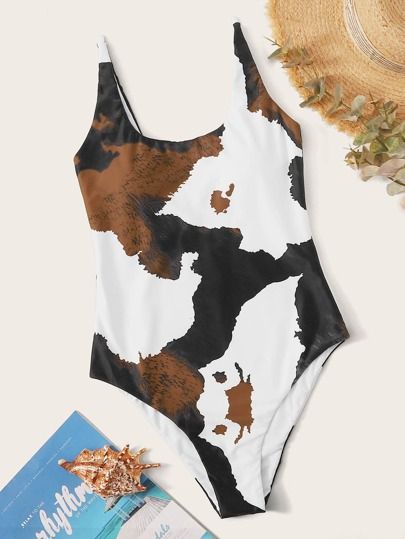 Tie Dye One Piece Swimwear | SHEIN