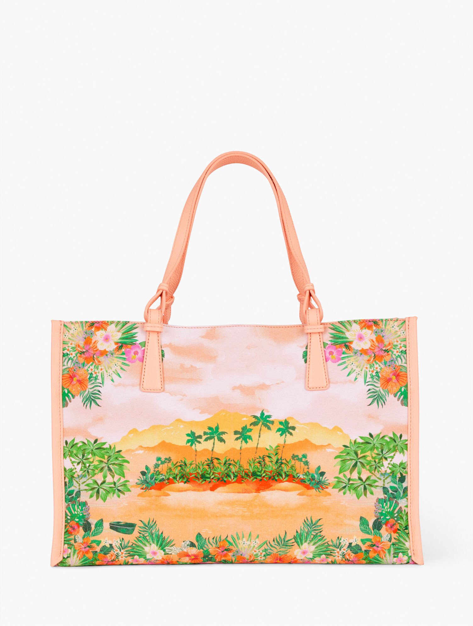 Sunset Horizon Canvas Tote | Talbots