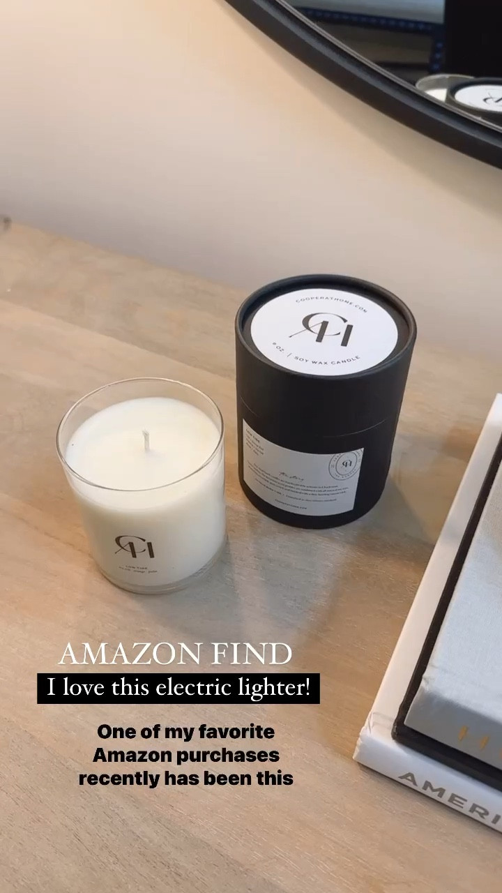 Fun Amazon find! This electric lighter is super easy to use and is just what you need for this fall! 
This candle also smells SO good👏🏼 

Loverly Grey, Candles, Lighter, Amazon Find, Everyday Essentials 




#LTKhome #LTKSeasonal #LTKGiftGuide