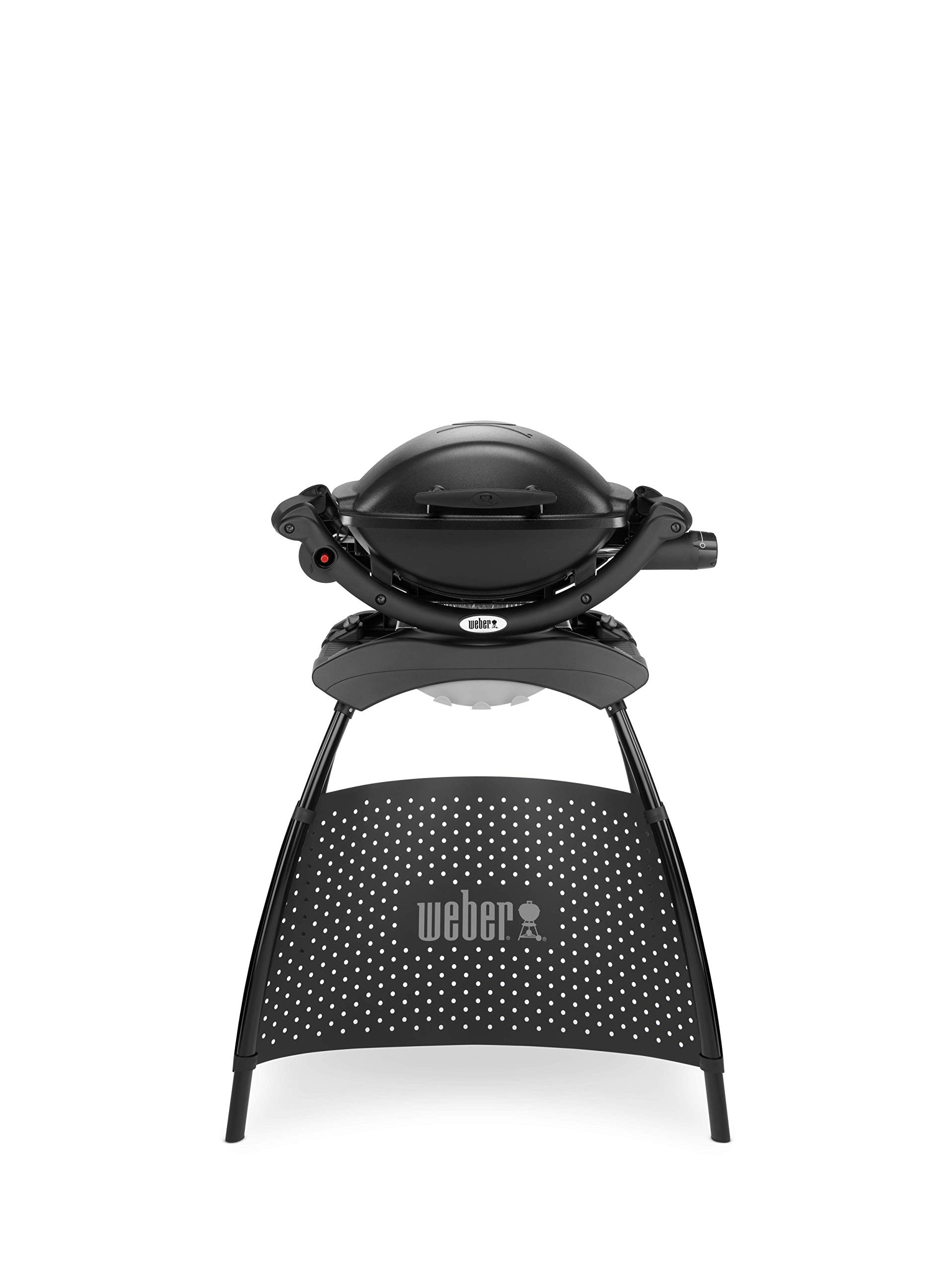 Weber Q1000 Gas Grill with Stand, 43 x 32cm Grill Area, Portable BBQ Grill, 1 Burner, 2-Piece Por... | Amazon (UK)