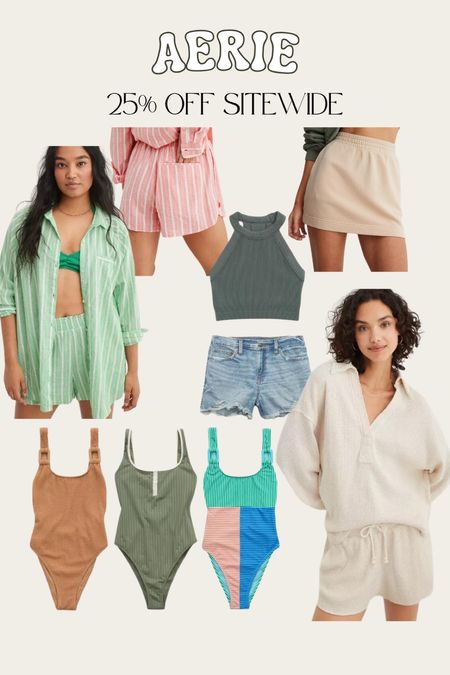The LTK Spring Sale has begun! Aerie is 25% off site wide!! So many fun swimsuits and coverup options.

#LTKstyletip #LTKswim #LTKSpringSale