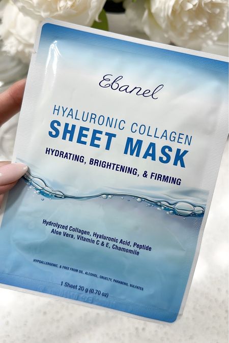 Hyaluronic Collagen Sheet Masks 🤍 LOVE!! Firming & hydrating 👌🏼 



#LTKbeauty