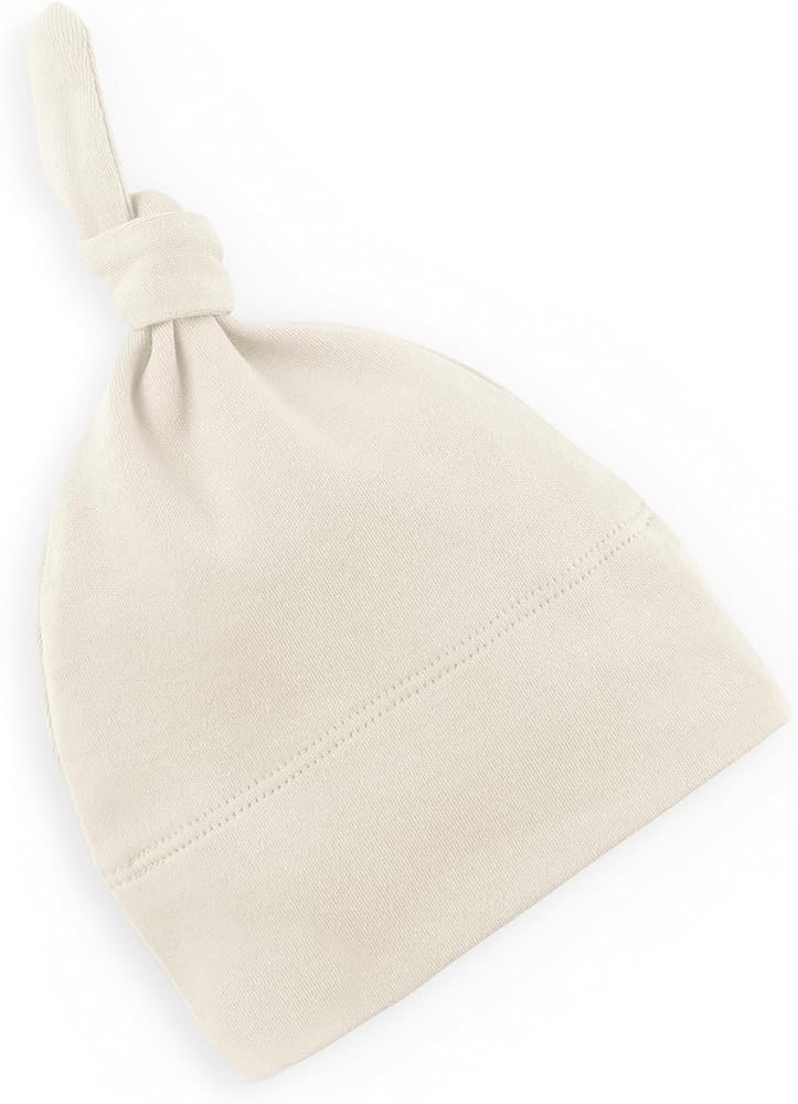 Colored Organics Baby Organic Cotton Knotted Hat - Infant Knit Cap - Newborn Boys and Girls | Amazon (US)