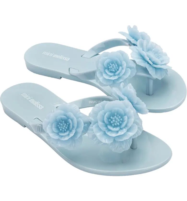 Mini Melissa Kids' Mini Harmonic Springtime Flip Flop | Nordstrom | Nordstrom