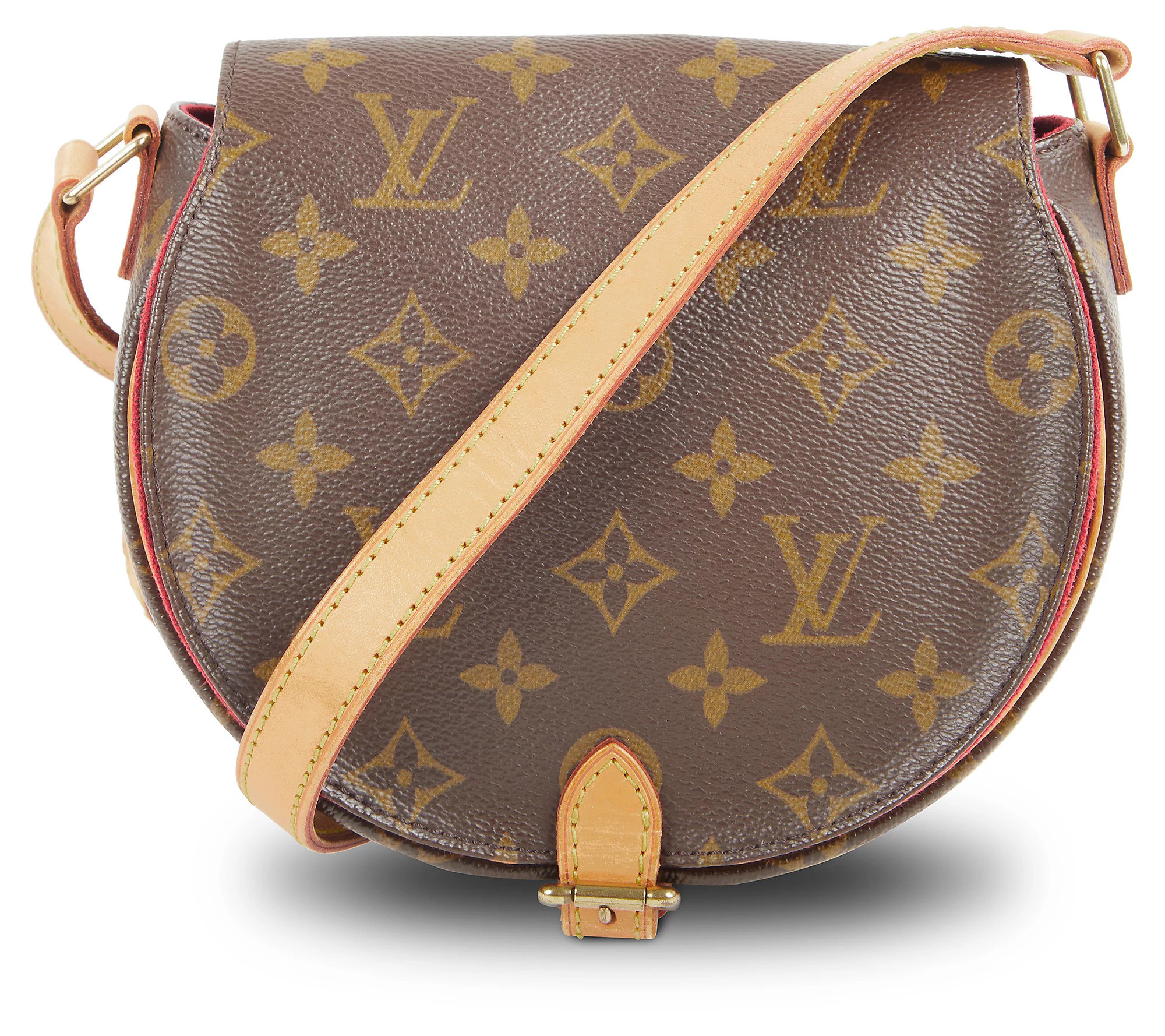 Pre-Owned Louis Vuitton Tambourin Monogram Bro wn | QVC
