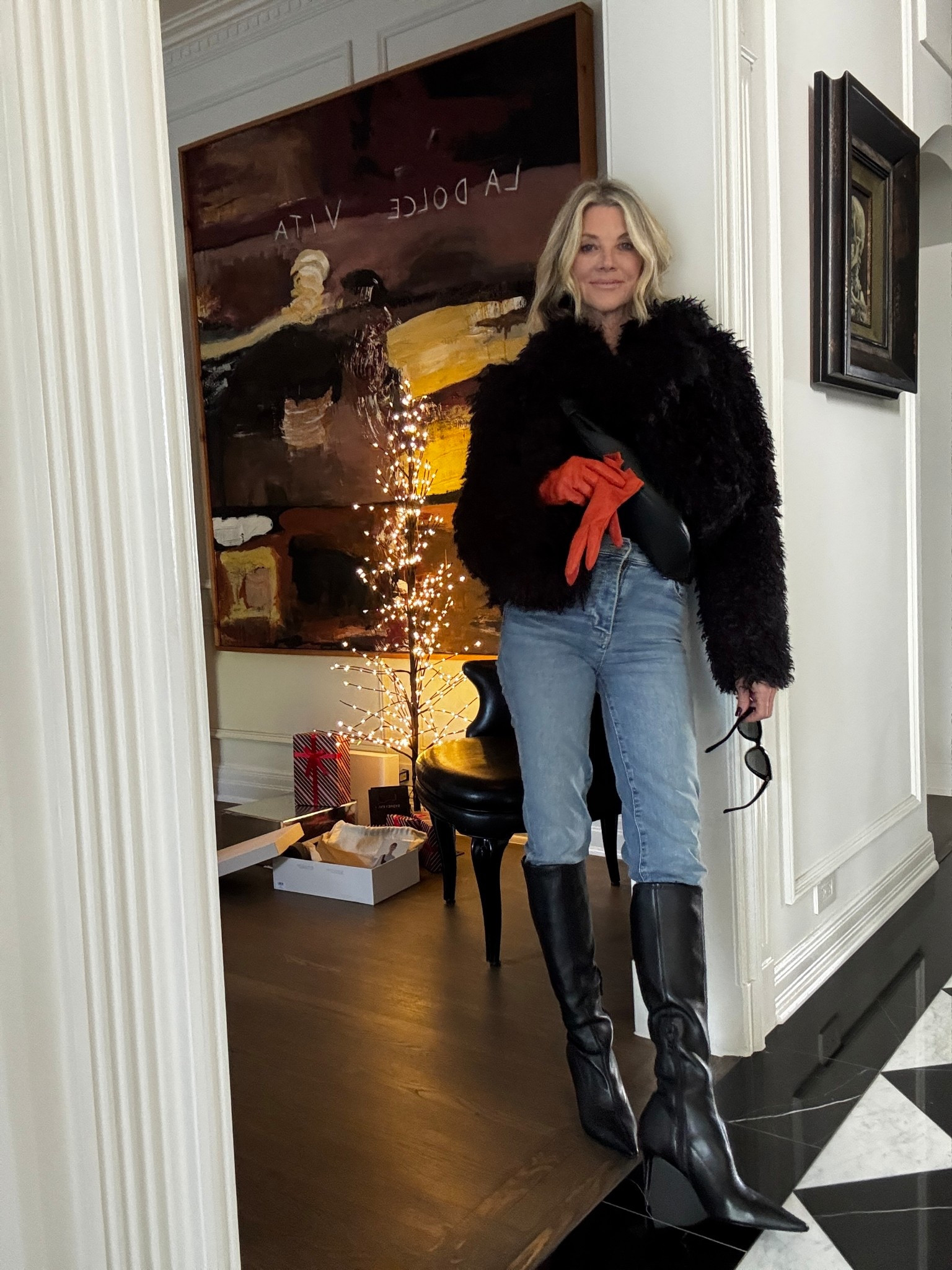 This Bag This Jacket & These Boots 
Holiday Happiness 

#LTKHoliday #LTKSeasonal #LTKOver40