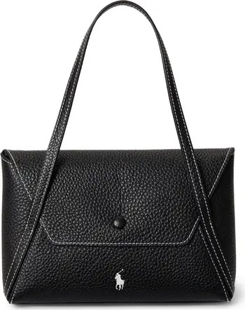 Polo Play Pebble Leather Envelope Shoulder Bag | Nordstrom