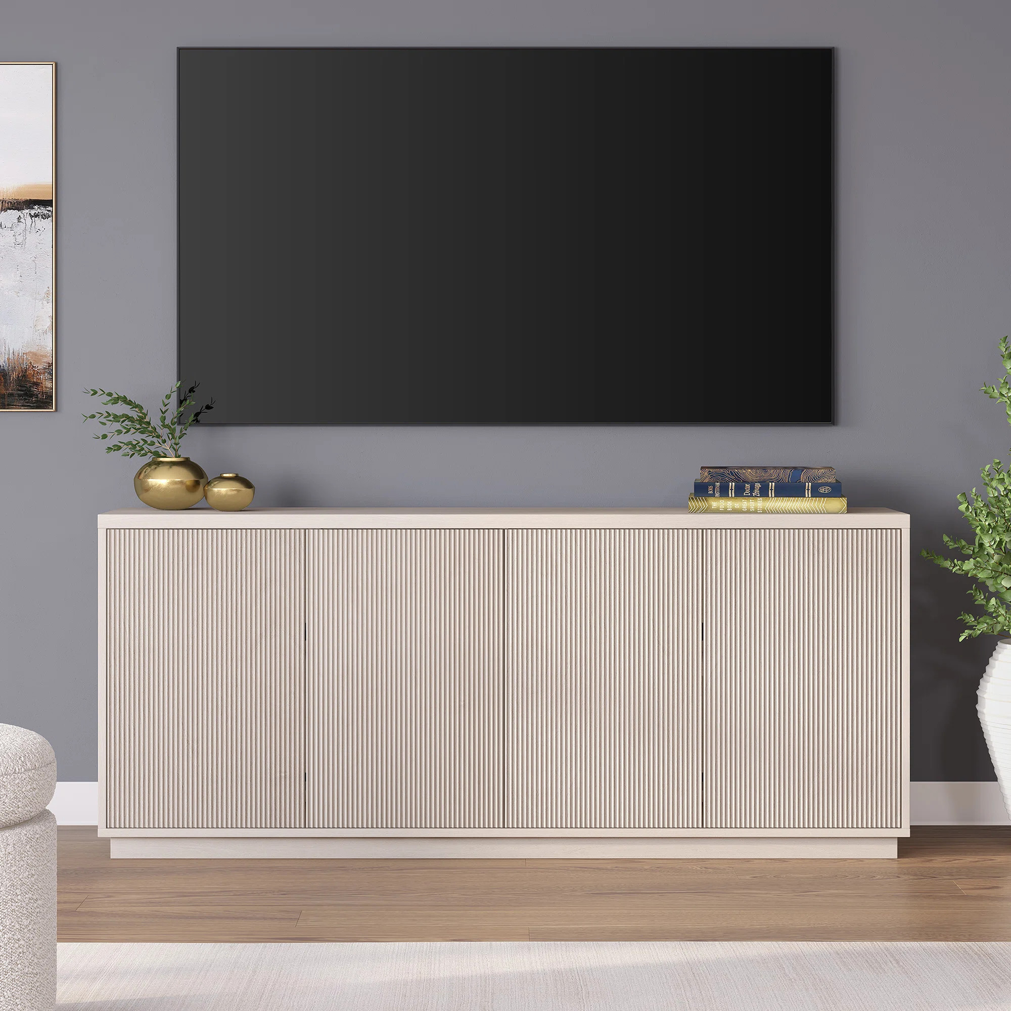 Ebern Designs Alston 68" Wide Rectangular Buffet Table & Reviews | Wayfair | Wayfair North America