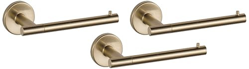 Delta Single Post Toilet Paper Holder | Champagne Bronze | Wall Mount | Trinsic Bathroom Accessories (Pack of 3) | Amazon (US)