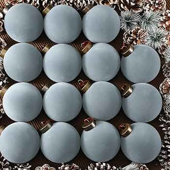 Liliful 15 Pcs Velvet Christmas Balls Bulk Flocked Christmas Tree Ball Ornaments Plastic Xmas Dec... | Amazon (US)