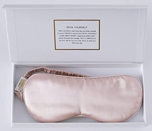 ZIMASILK 100% 22 Momme Pure Mulberry Silk Sleep Mask,Filled with 100% Mulberry Silk,Silk Wrapping... | Amazon (US)