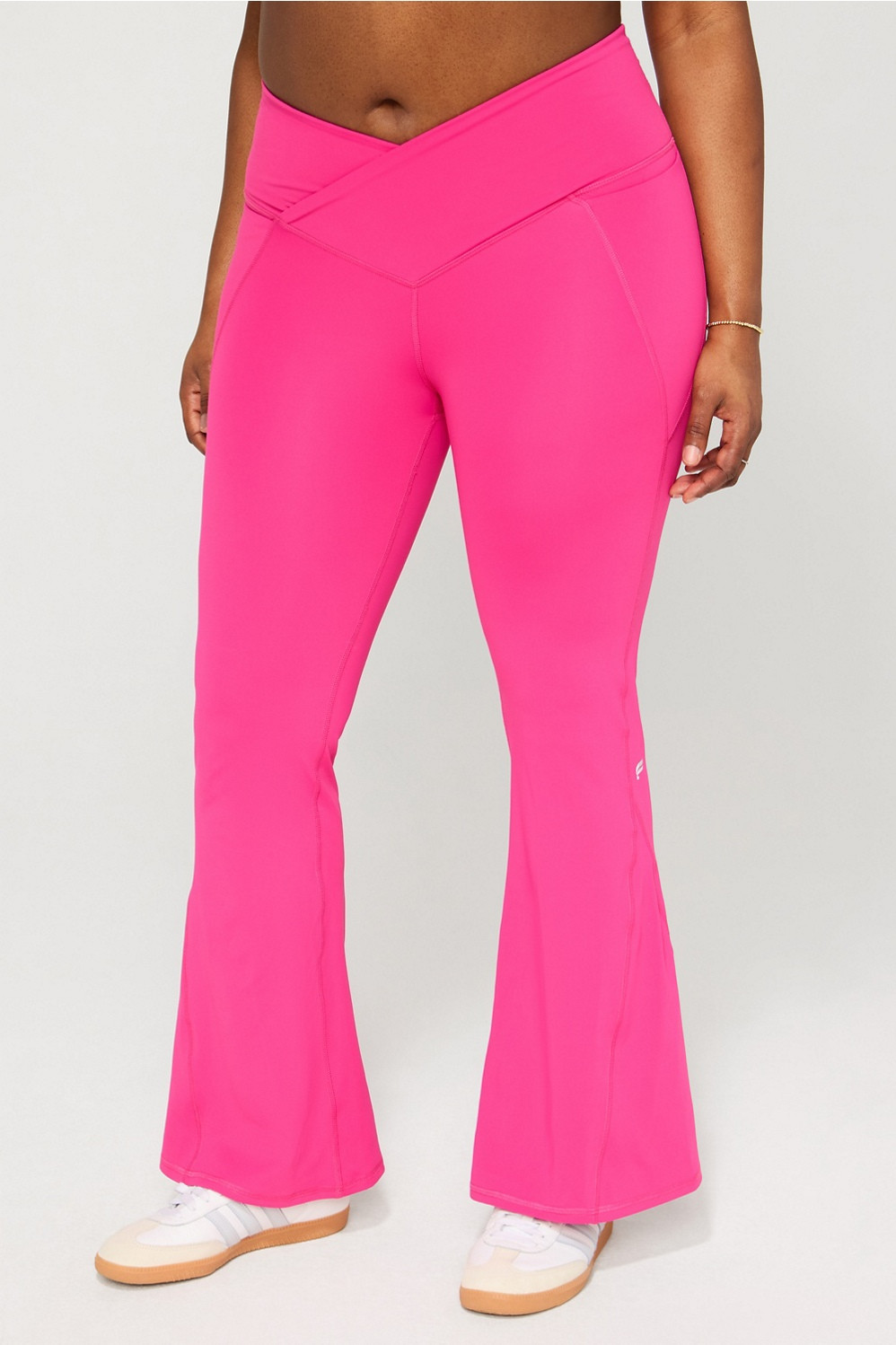 Oasis PureLuxe High-Waisted Crossover Flare | Fabletics