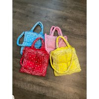 Bandana Tote Bags | Etsy (US)