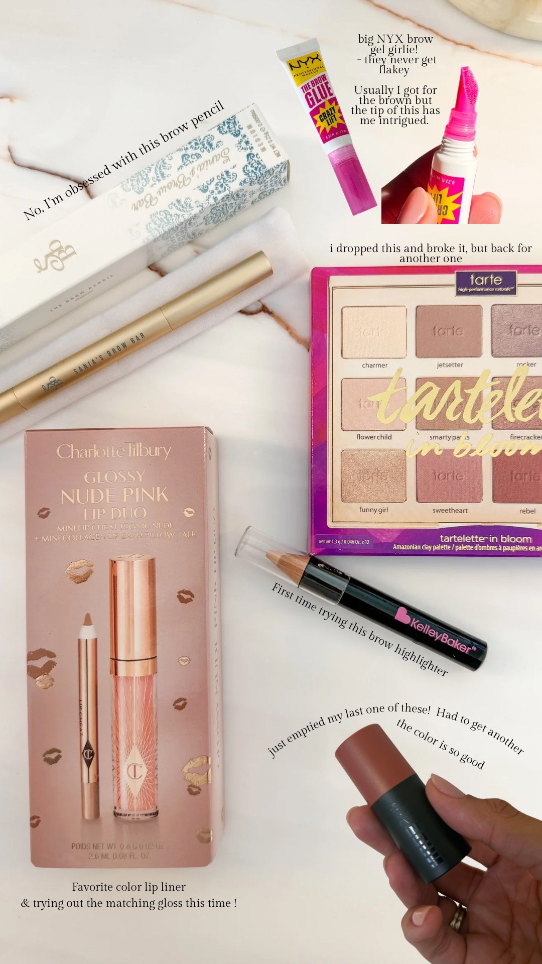 This weeks beauty buys 

Recent beauty favorites + repurchases ✨ brow products, lip combos, blush + an eyeshadow palette I keep reaching for. Everything linked below!

#LTKBeauty #LTKgrwm #LTKdayinmylife