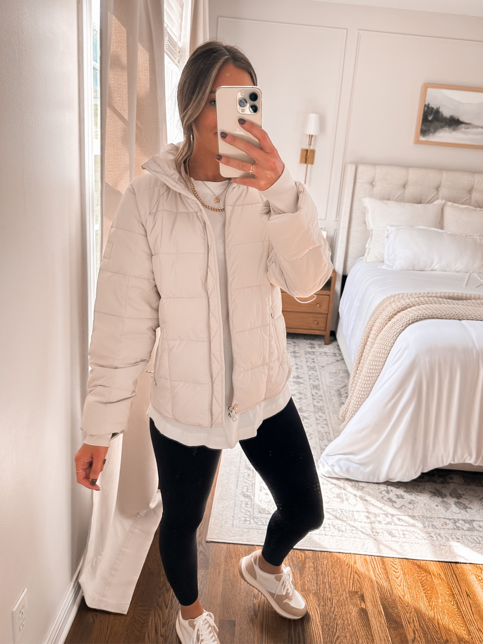 The perfect lightweight puffer jacket for fall and winter. 

Fits true to size 



#LTKSeasonal #LTKSale