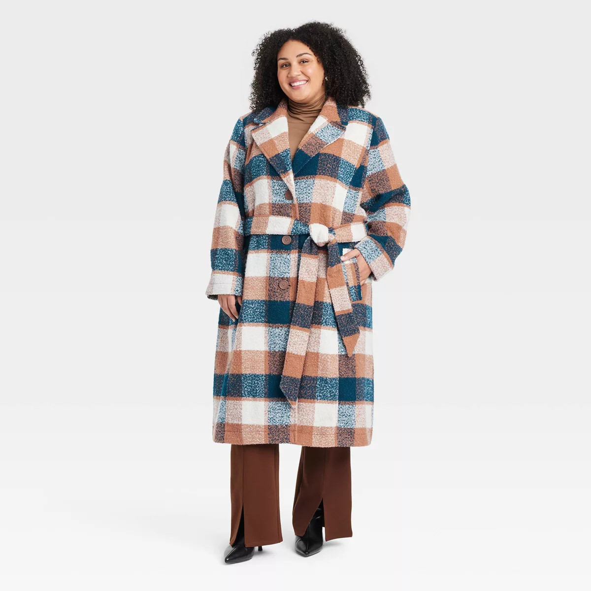 Women's Long Wool Overcoat - Ava & Viv™ | Target