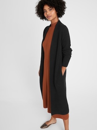 Birdseye Duster Coatigan | Banana Republic (US)