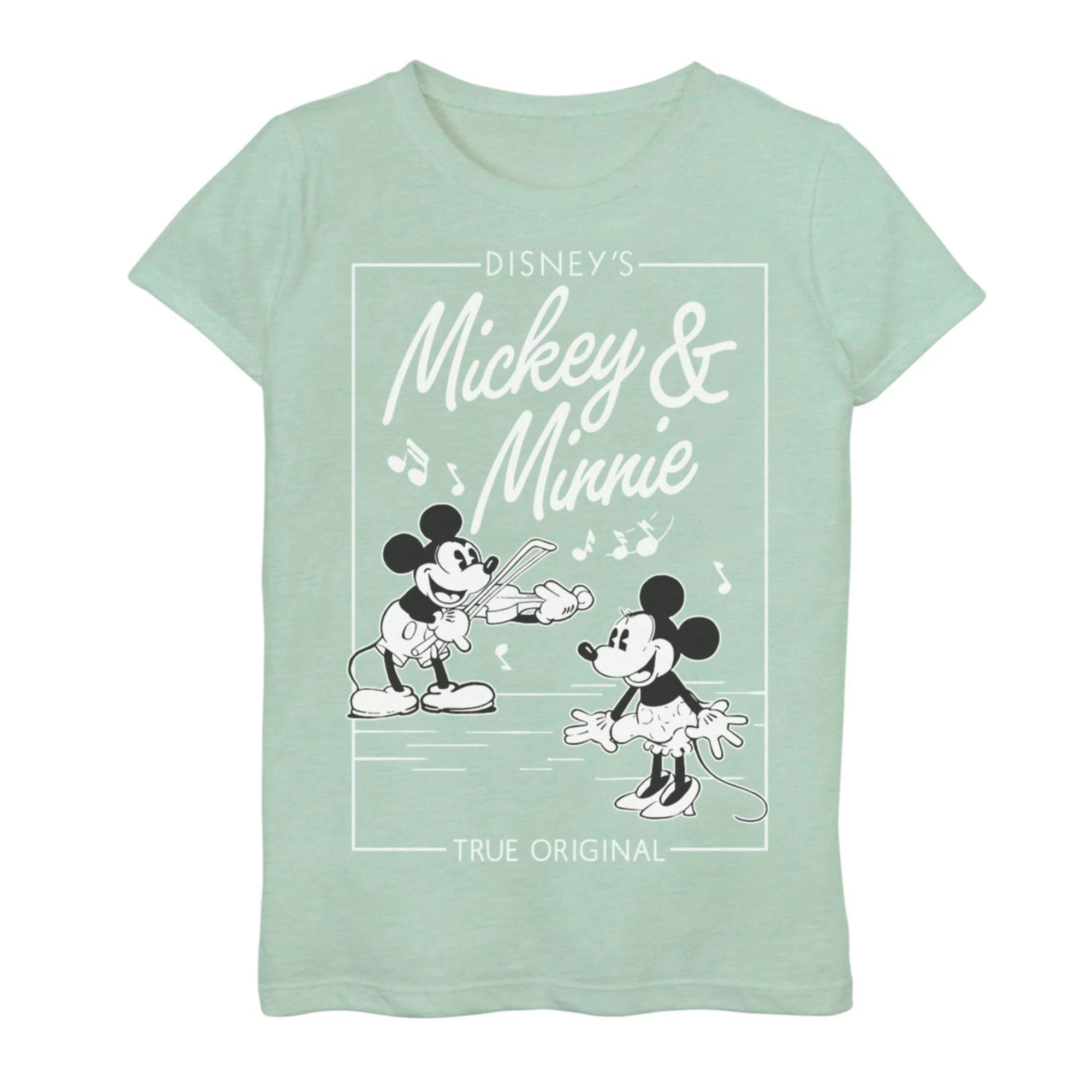 Disney's Mickey Mouse & Minnie Mouse Girls 7-16 Mouse Vintage Comic Graphic Tee | Kohl's