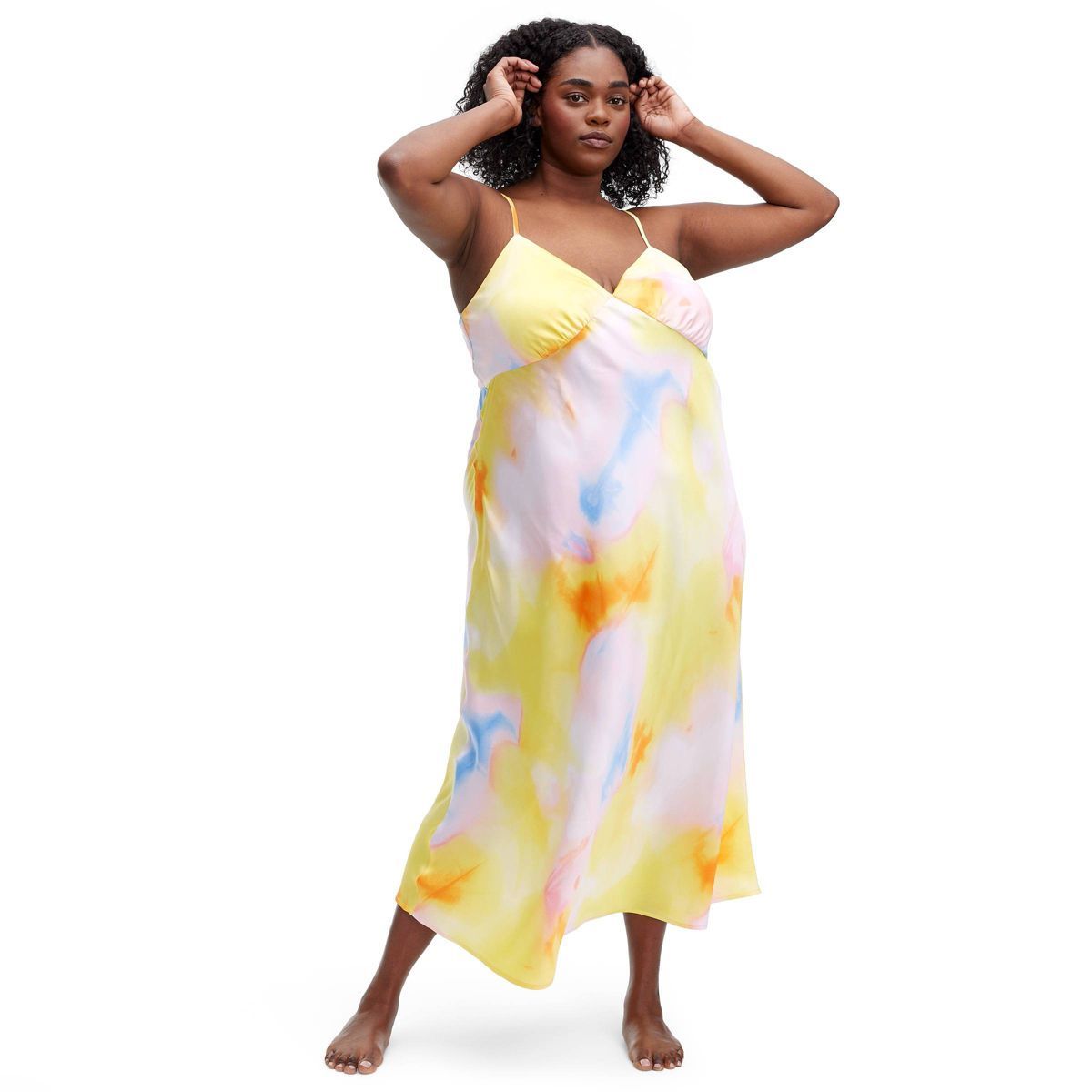 Women's Long Satin Sunset Slip Dress - DVF for Target | Target