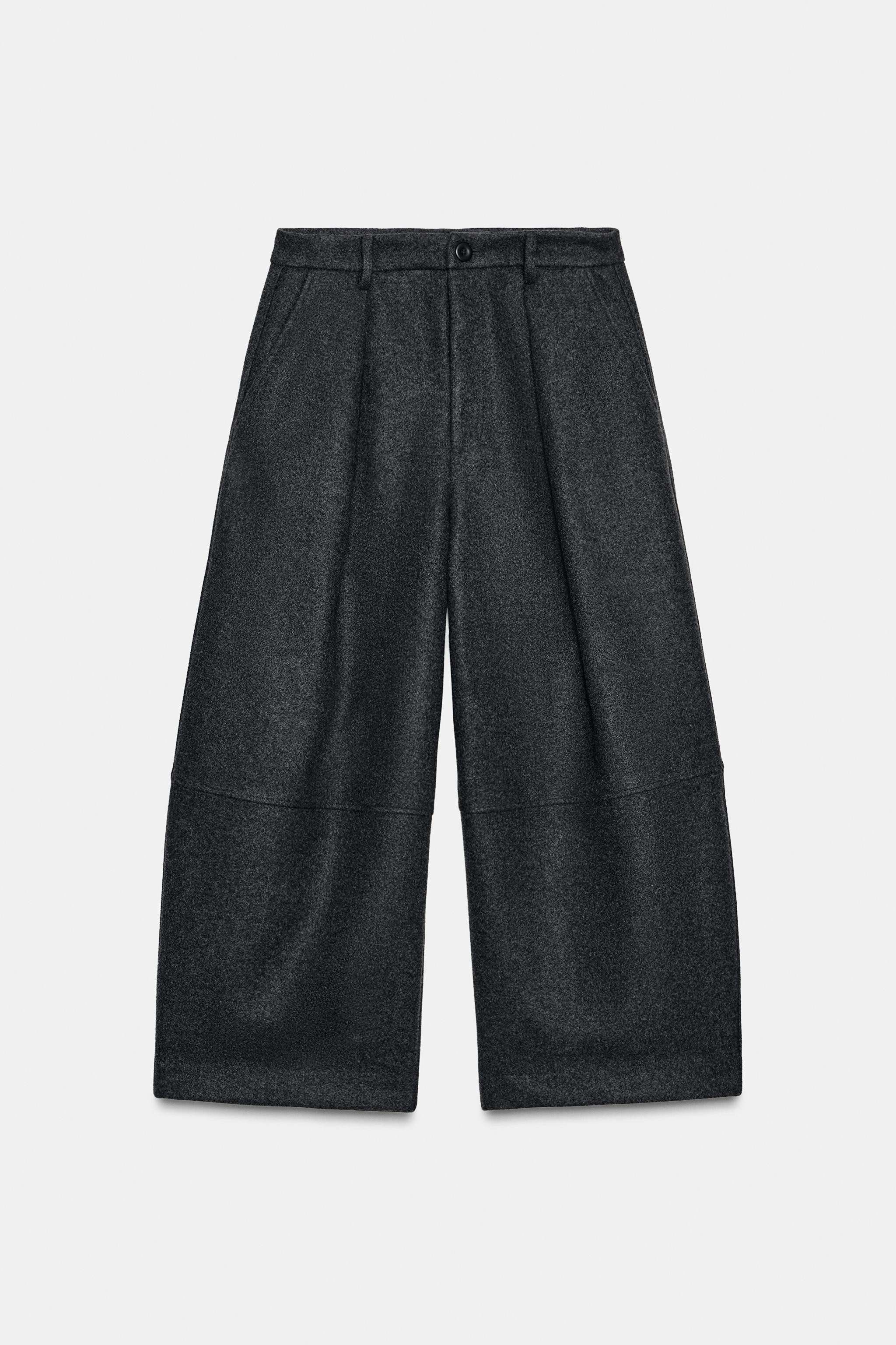 BALLOON PLEATED PANTS | Zara Canada