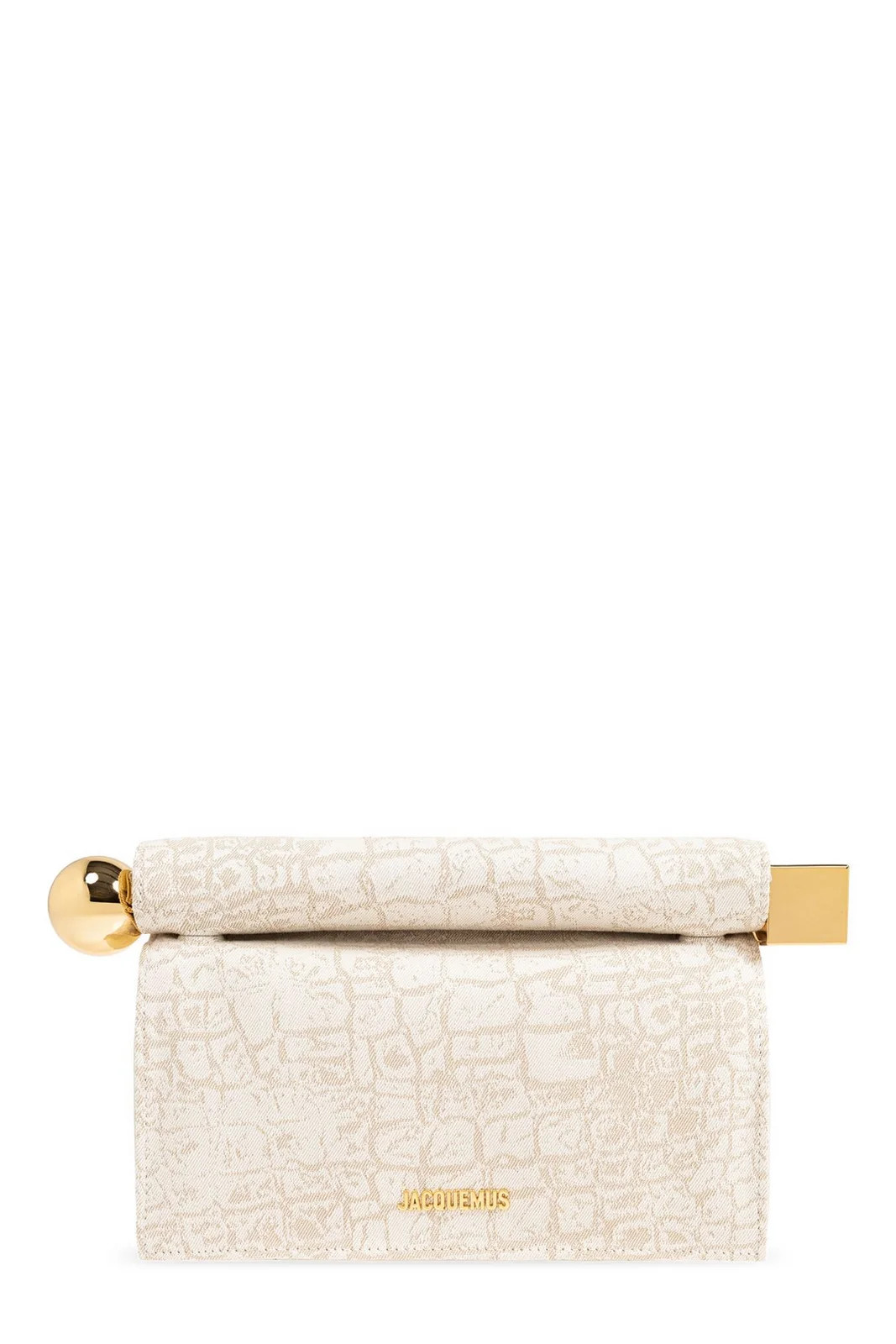 Jacquemus La Pochette Rond Carre Clutch Bag | Cettire Global