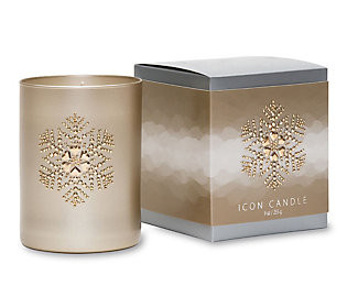Snowflakes Vintage Icon Candle | QVC