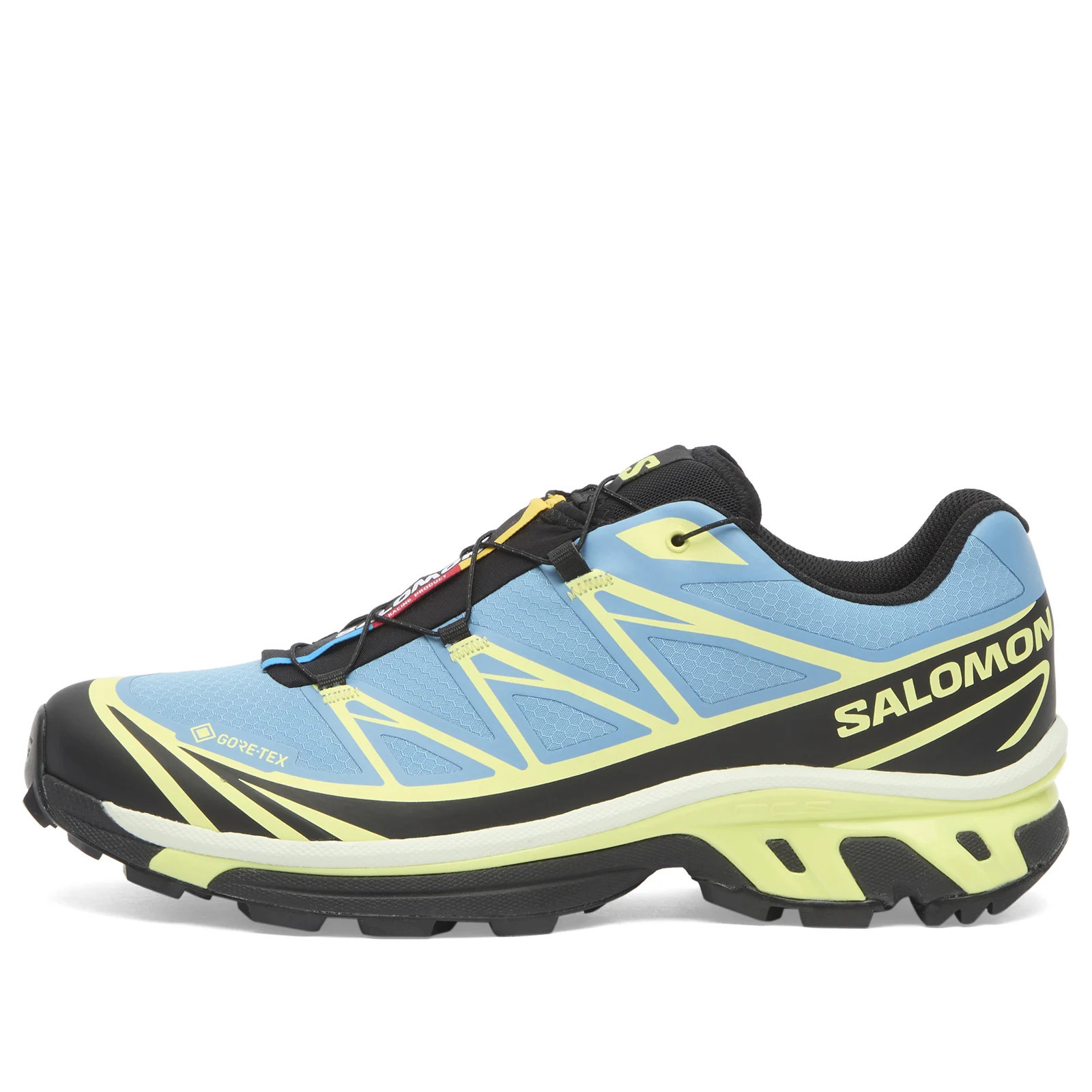 Salomon Men's XT-6 GTX Sneaker Niagara/Sunny Lime/Black | END. Clothing