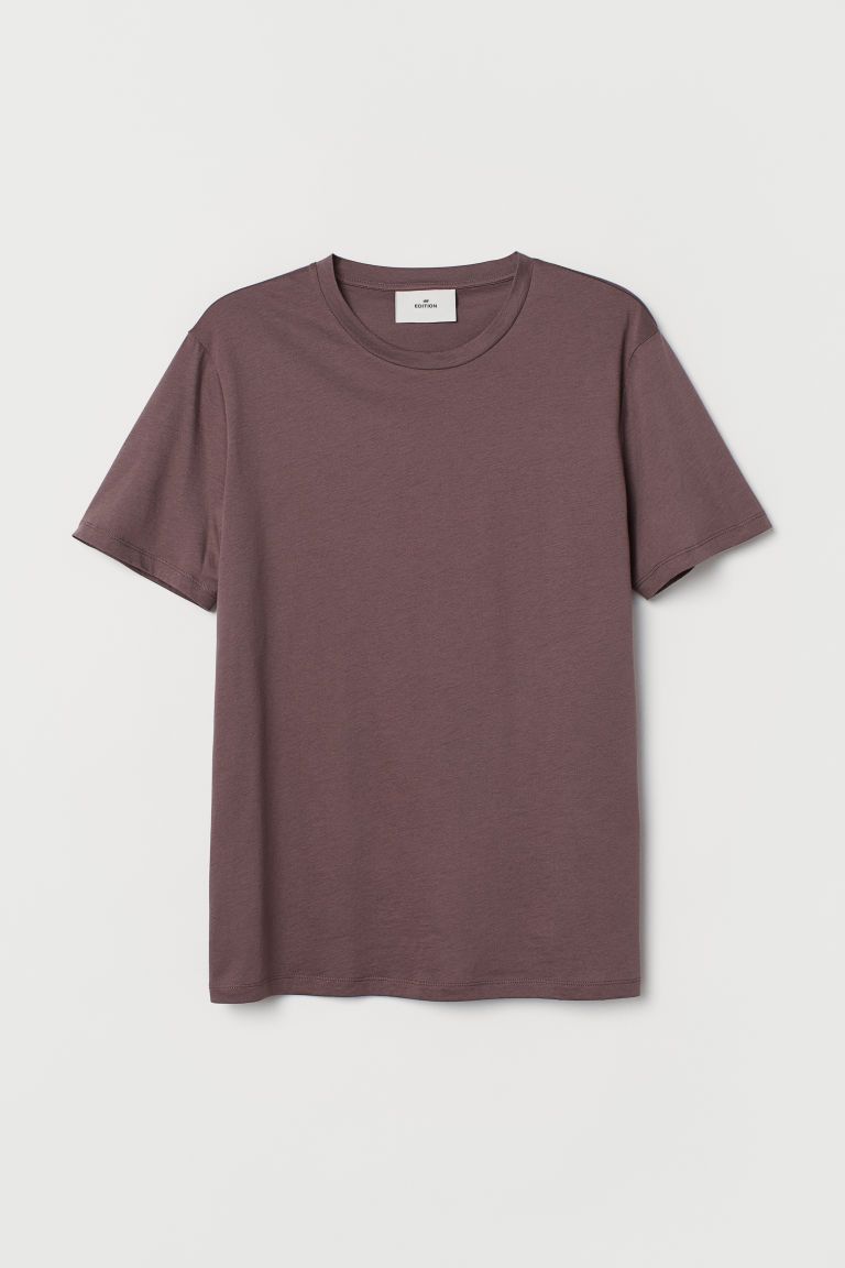 H & M - Cotton and Silk T-shirt - Pink | H&M (US + CA)