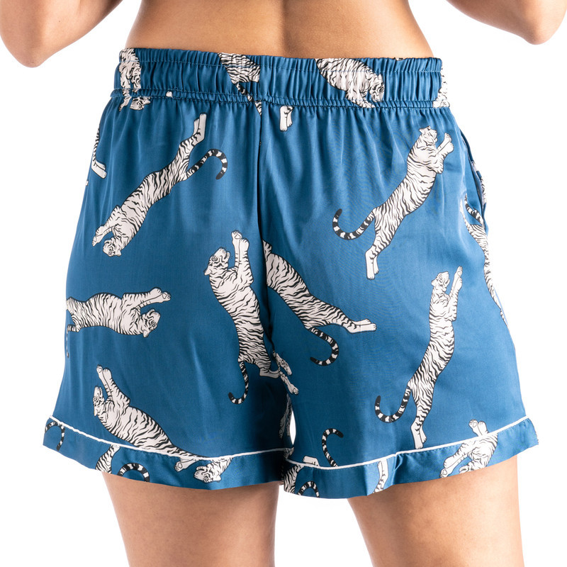 Beauty Sleep Satin Pajama Shorts | Hello Mello
