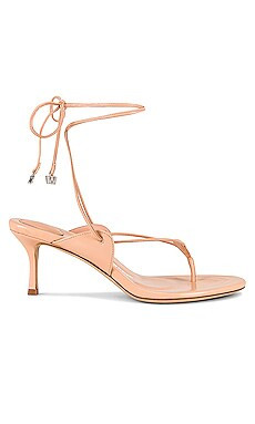 Alexander Wang Lucienne 65 Sandal in Peachy Nude from Revolve.com | Revolve Clothing (Global)