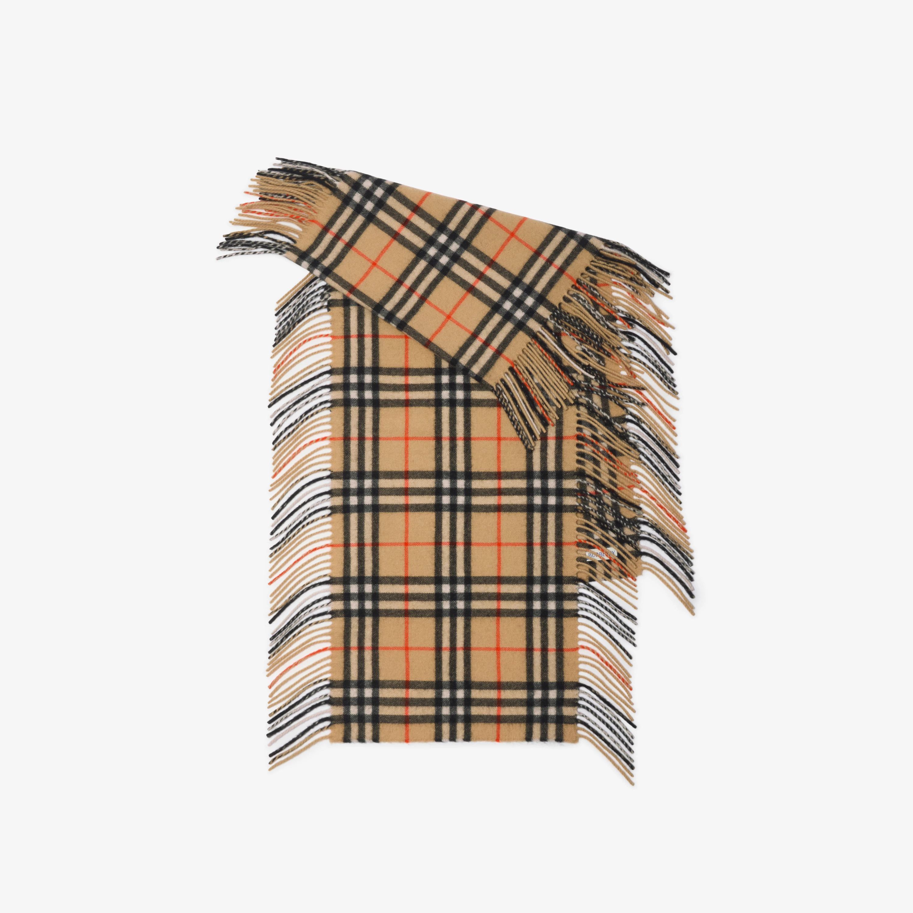 Check Cashmere Happy Scarf | Burberry (US)