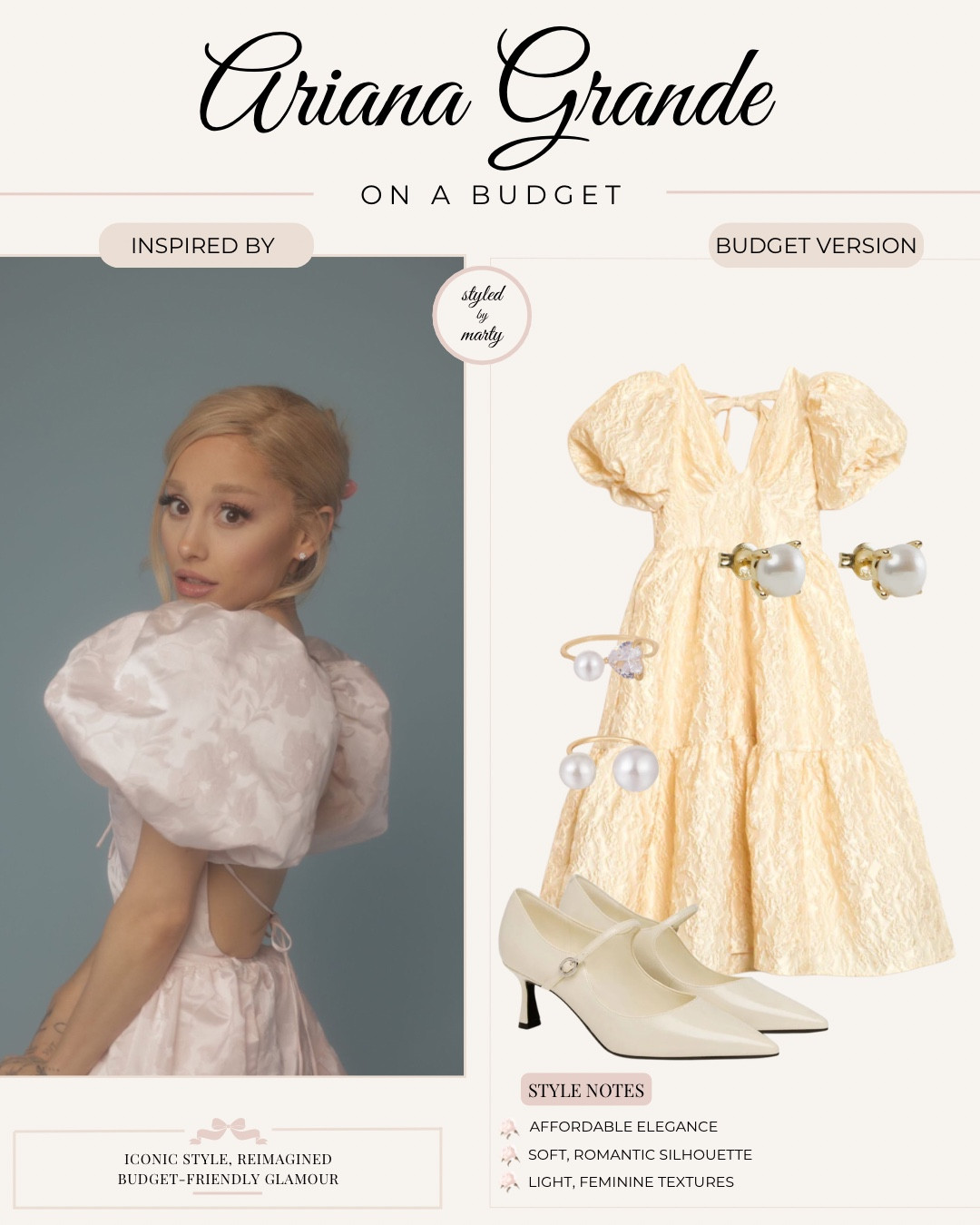 Celebrities styled on a budget✨🤍💞🎀


Feminine style, feminine outfit, affordable fashion, celebrity style guide, Taylor swift style, Kendall Jenner style, Ariana grande outfit, under 100 finds, under 50 finds, under 100 shoes, under 100 dress, romantic style, girly outfit, elegant dress, bijoux, affordable jewels, ivory dress, occasion dress

#LTKSeasonal #LTKootd
