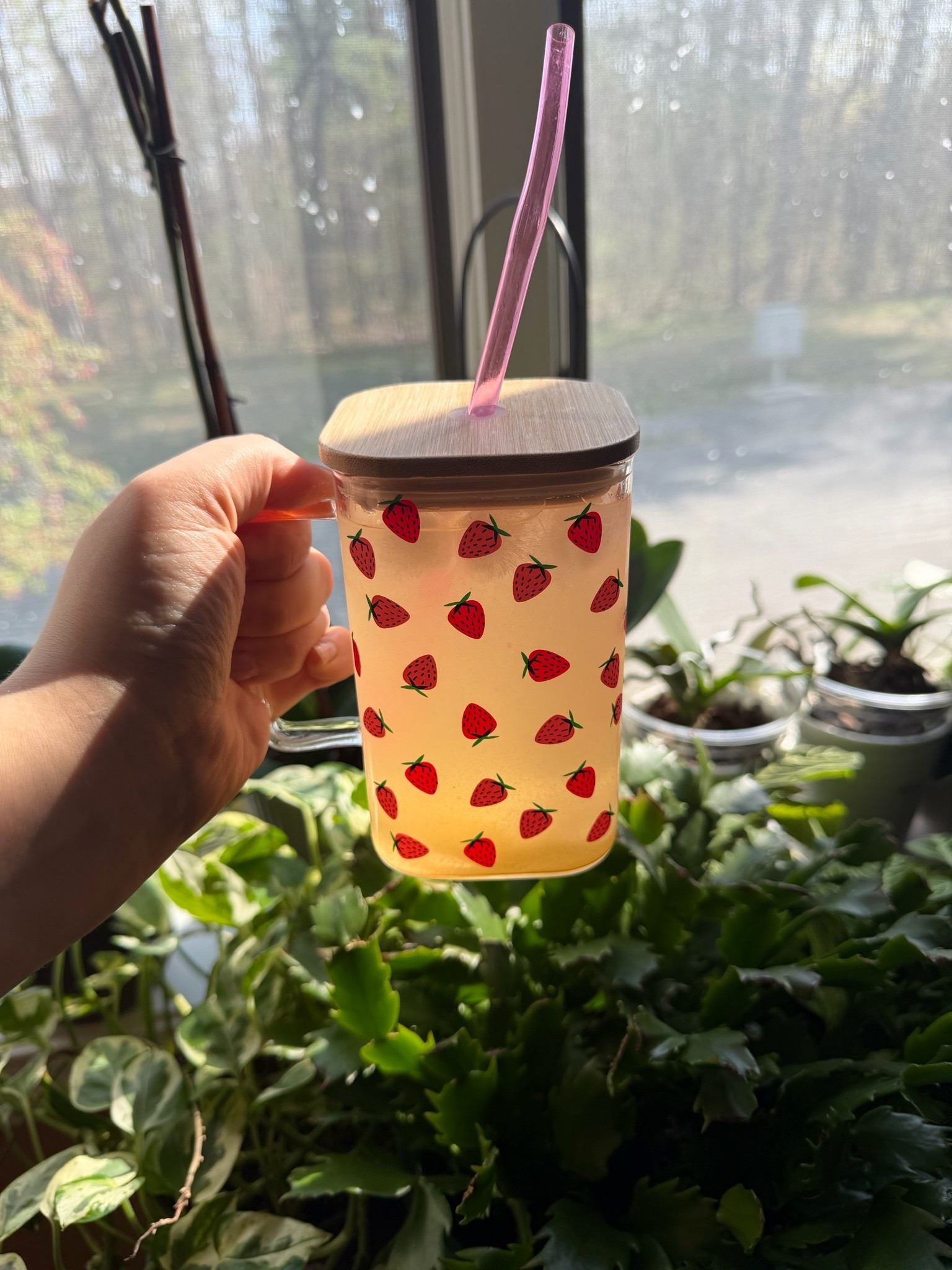 Cutest strawberry glass cup @Target

#LTKSeasonal #LTKHome