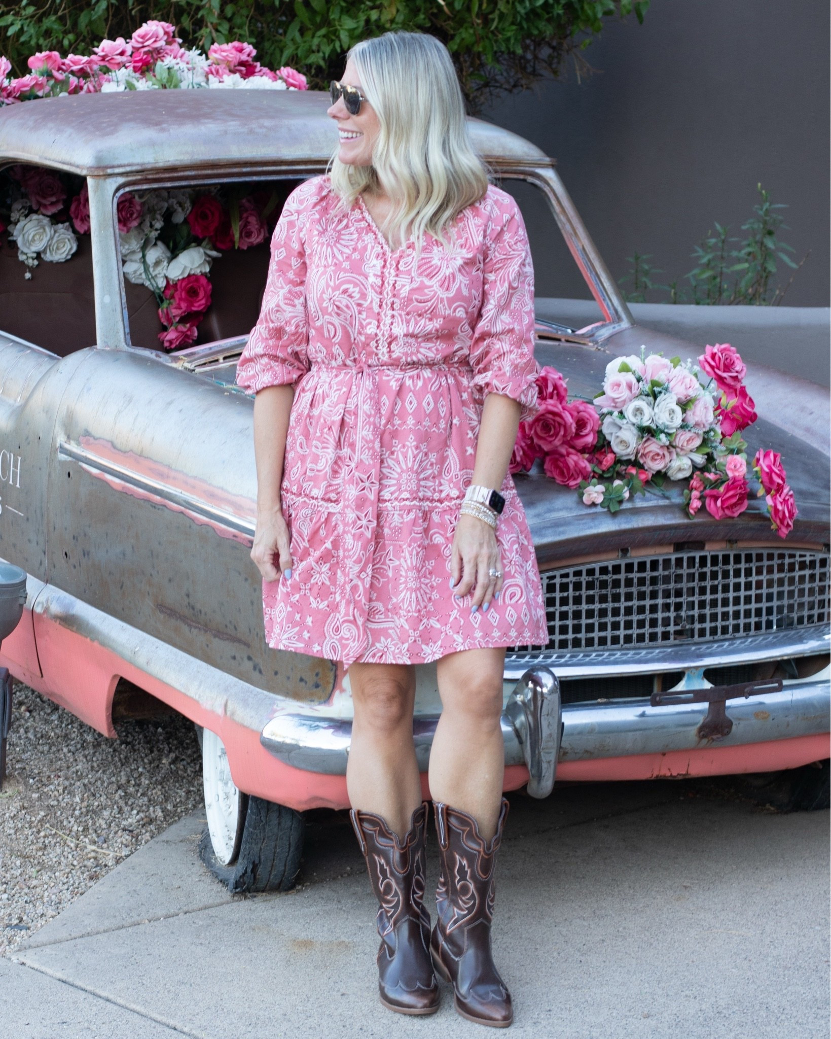 Size XS bandana print dress. Western style

#LTKootd #LTKOver40 #LTKSeasonal