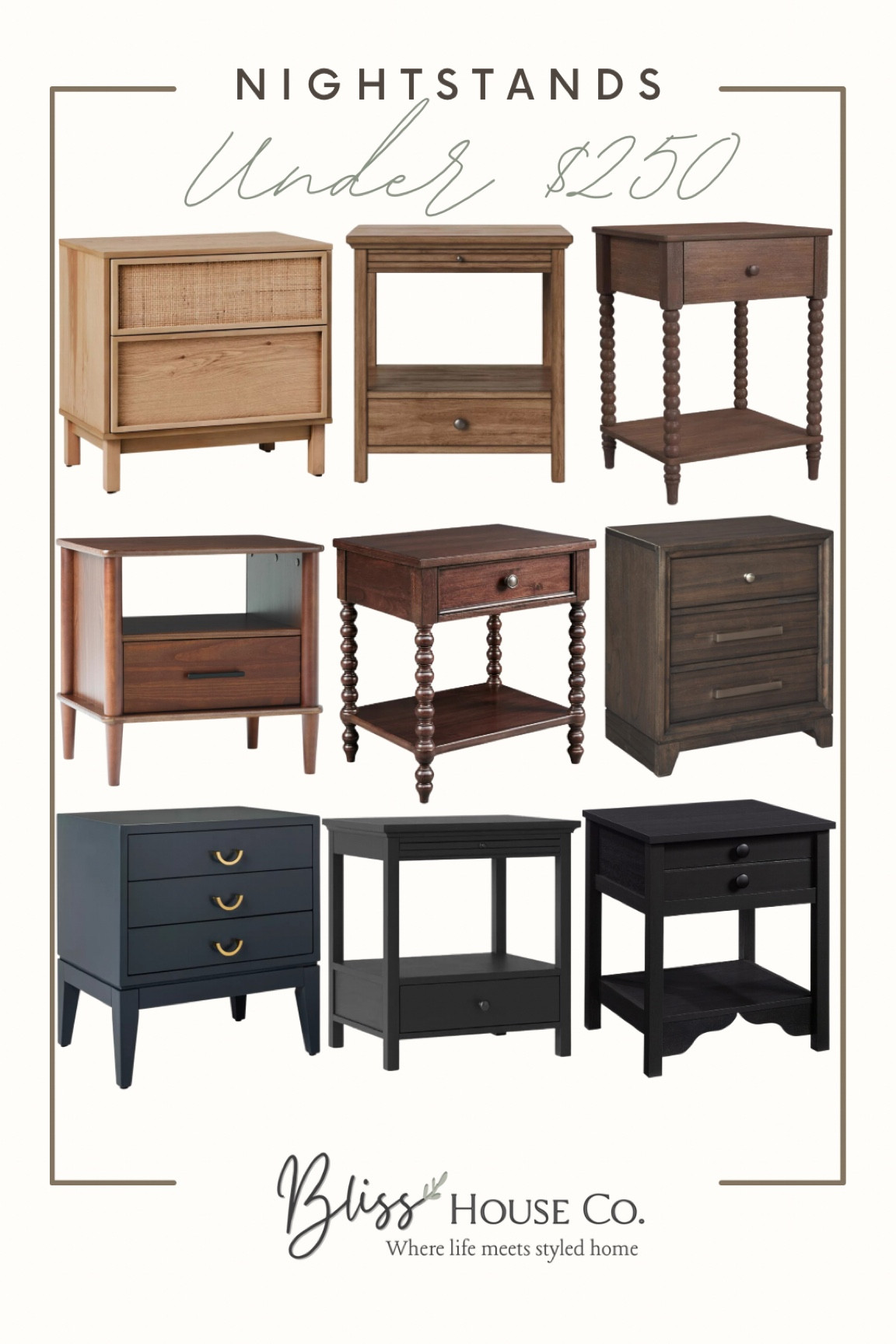 Night stands under $250!!! 

So good! 

#LTKstyletip #LTKsalealert #LTKhome