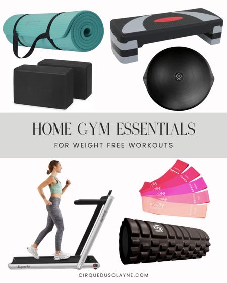 Home gym essentials. Home gym equipment 

#LTKunder100 #LTKhome