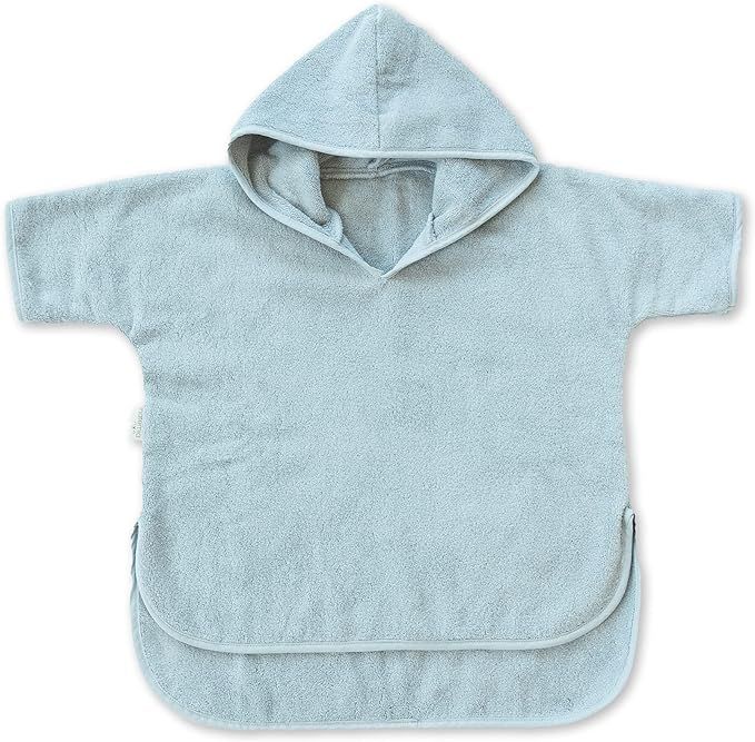 Natemia Organic Hooded Poncho Towel for Toddlers and Kids – Ultra Soft and Absorbent Cloud Touc... | Amazon (US)