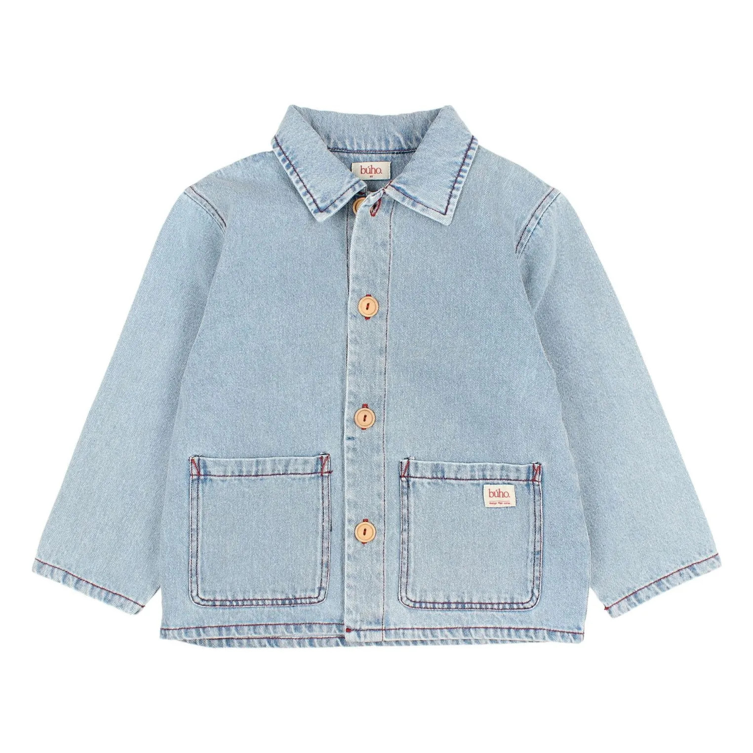 Surchemise Demin Washed | Hellblau | Smallable