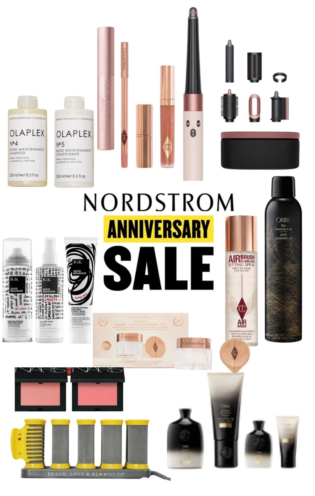 Nordstrom anniversary sale picks!✨ 

#nordstrombeauty #nordstromsale #nsale #beautypicks #hairpicks #topsellers #bestsellers #makeup #hairproducts #oribe #olaplex #beautysale #igkhair #charlottetilbury #makeupfavorites #hairfavorites #trending

#LTKSaleAlert #LTKBeauty