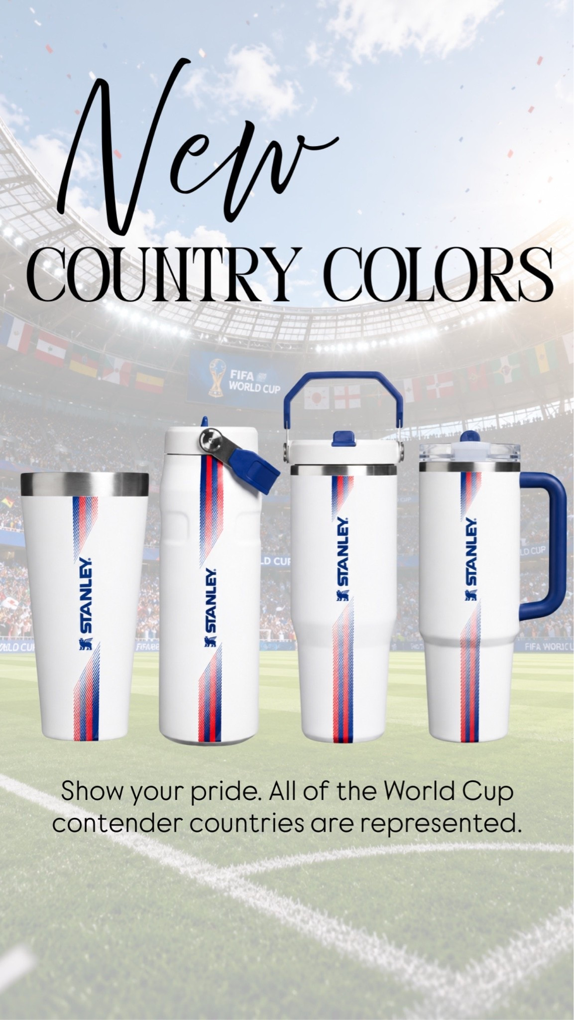 Represent your favorite World Cup soccer team!