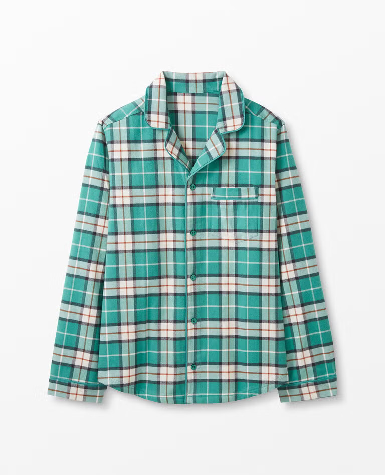 Adult Flannel Pajama Top | Hanna Andersson