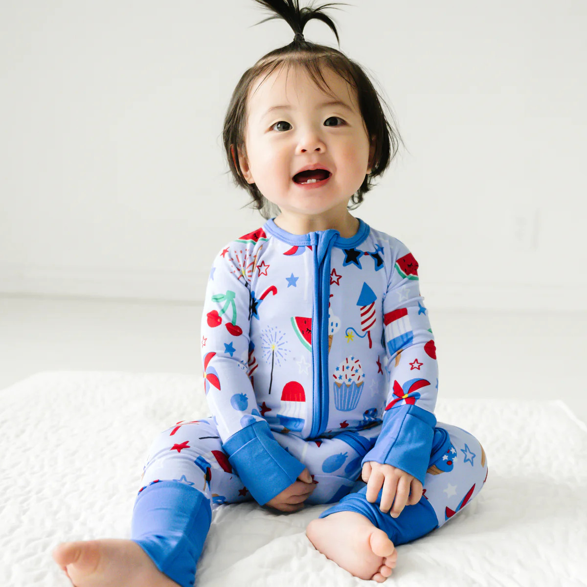 Stars, Stripes & Sweets Zippy | Little Sleepies