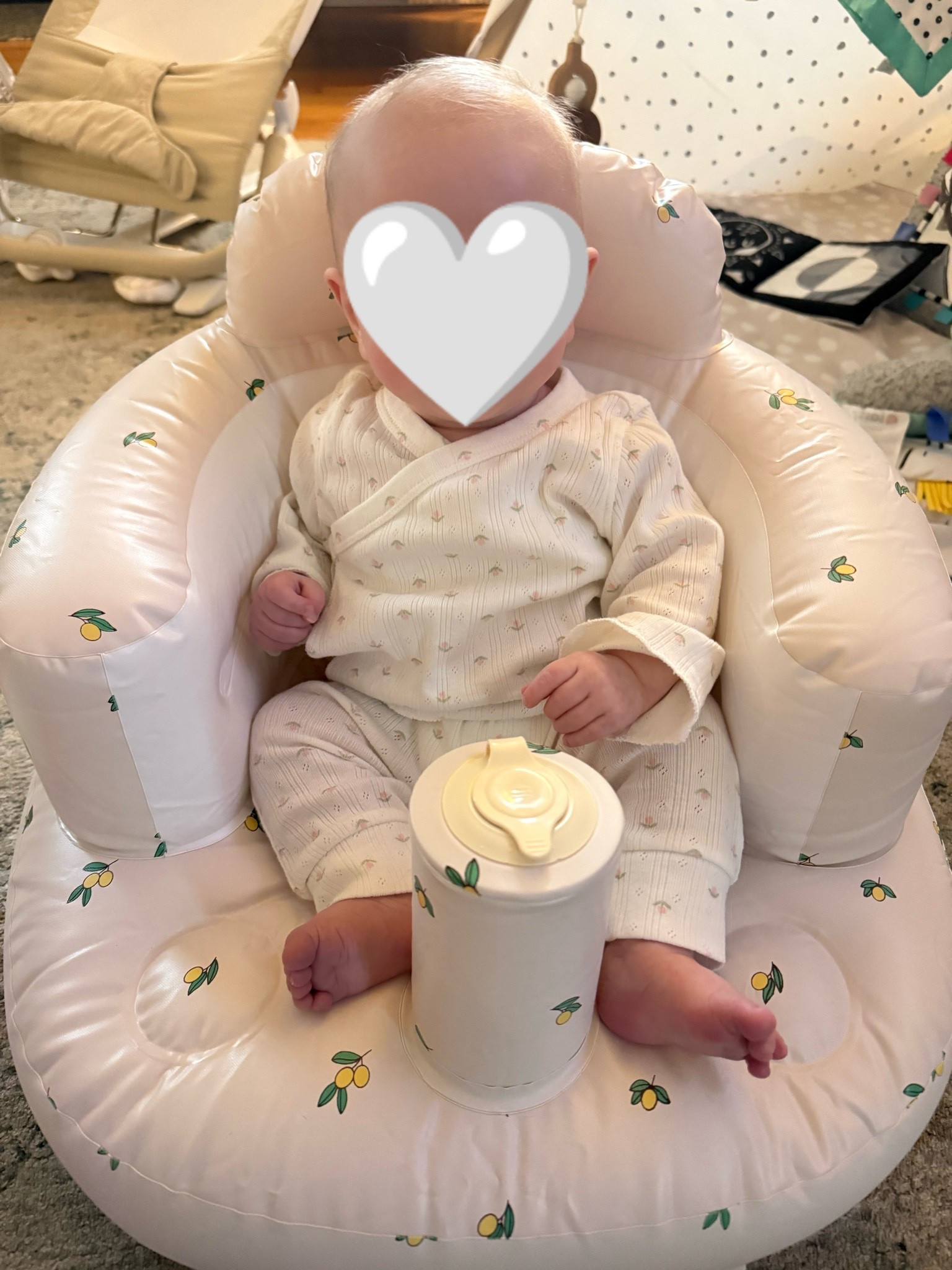 little lounger seat my daughter LOVES!￼

#LTKmomlife #LTKBaby