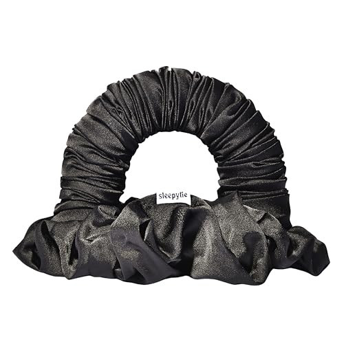 The Original Sleepy Tie | Heatless Hair Curler | Overnight Blowout Scrunchie | Comfortable, Damage-Free, for Sleeping | Best Scrunchie To Sleep With Blowout For All Hairtypes (Midnight) | Amazon (US)