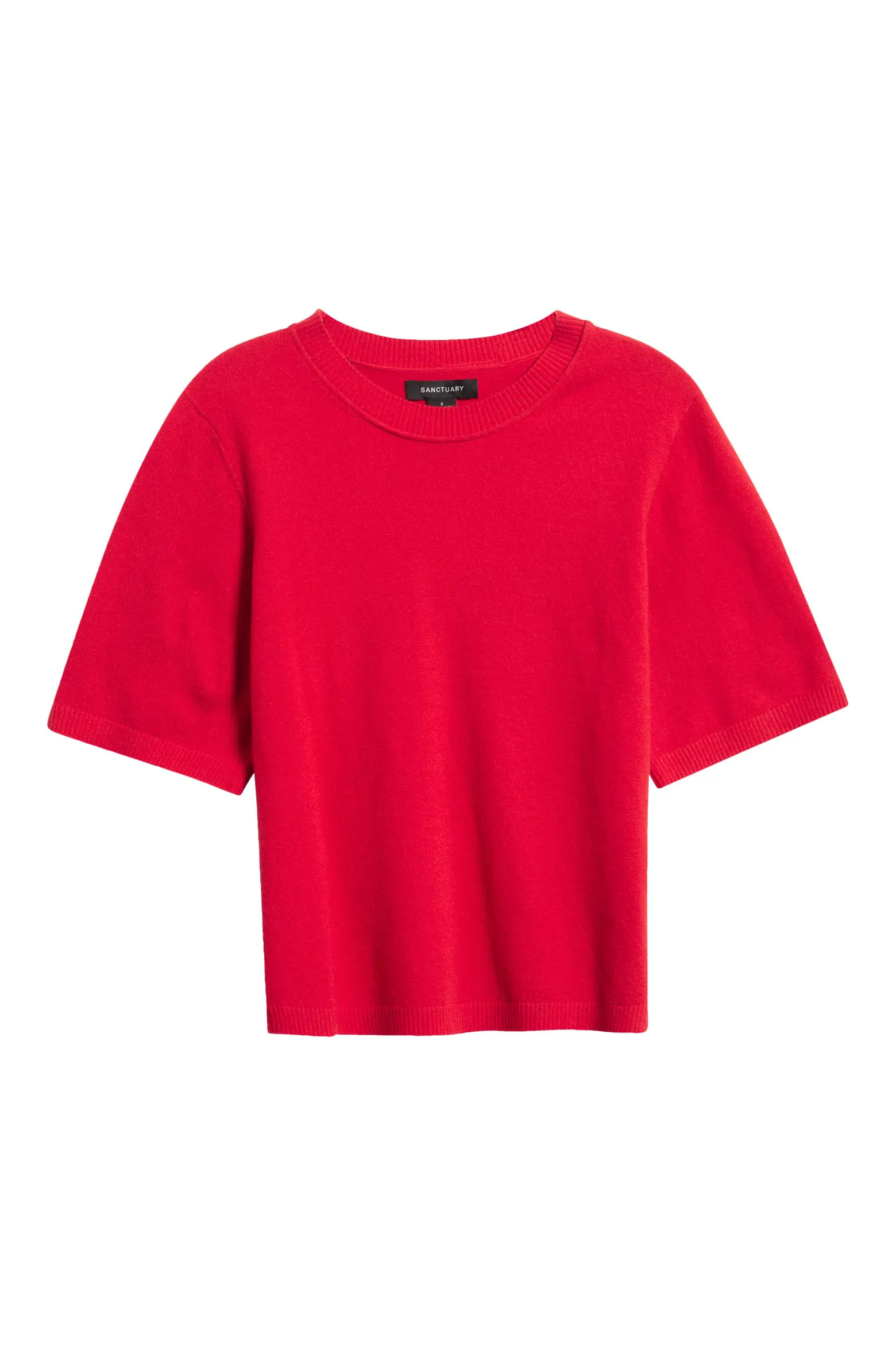 Perfect Tipped Short Sleeve Sweater (Women) | Nordstrom | Nordstrom