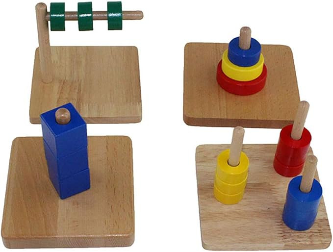 Kghios Montessori Infant Toys Materials for Toddlers 6 Months-1-2 Year Old Babies Infant & Toddle... | Amazon (US)