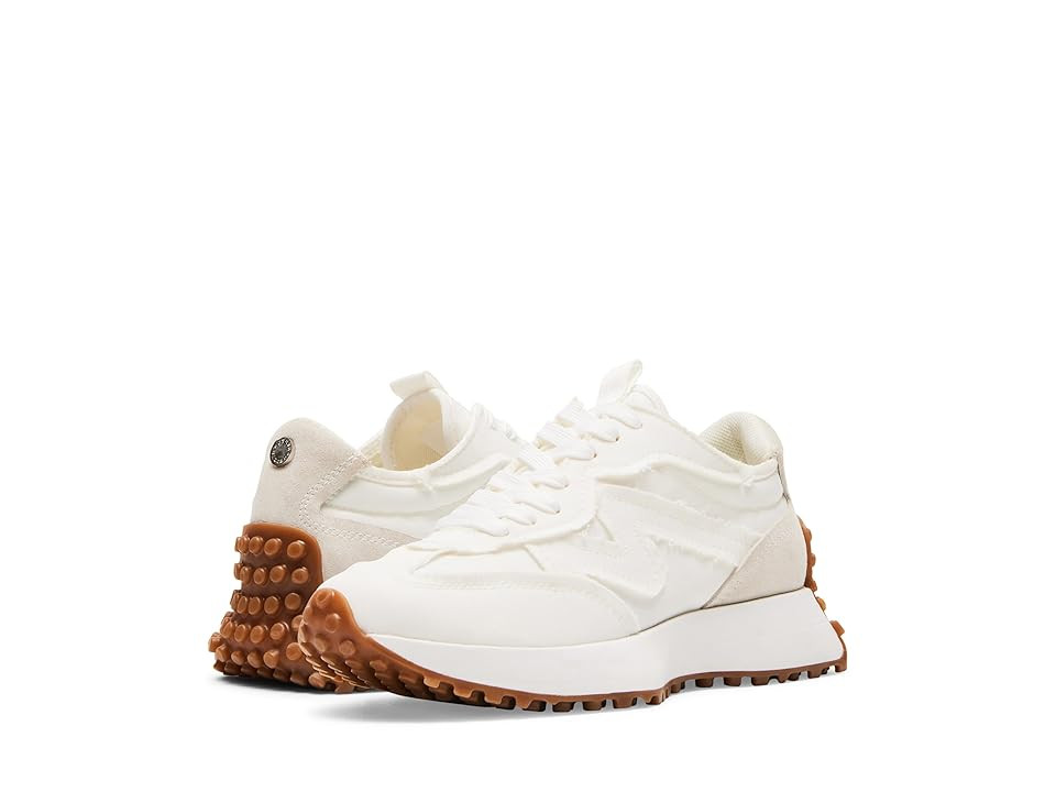 Steve Madden Campo Sneaker (White) Women's Shoes | Zappos