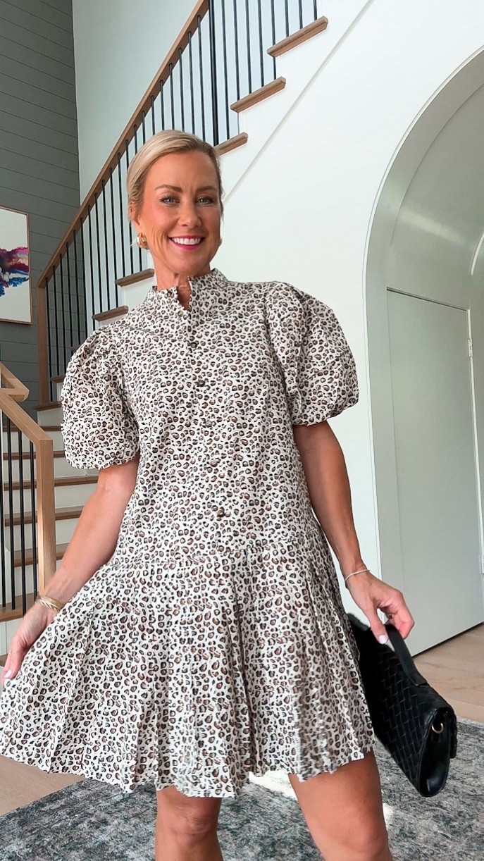 How cute is this leopard dress? Great length and I love the cleats at the end of this dress. Size: XS

#LTKSeasonal #LTKStyleTip #LTKOver40