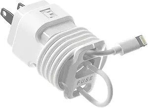 The Snap Back Charger Winder Compatible with Apple 5W Lightning iPhone, and iPad Charger and Adap... | Amazon (US)