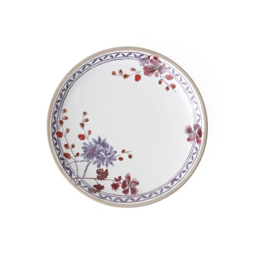 Villeroy & Boch Artesano Provencal Lavender Salad Plate, 8.5 in, Premium Porcelain, White/Multicolored | Amazon (US)